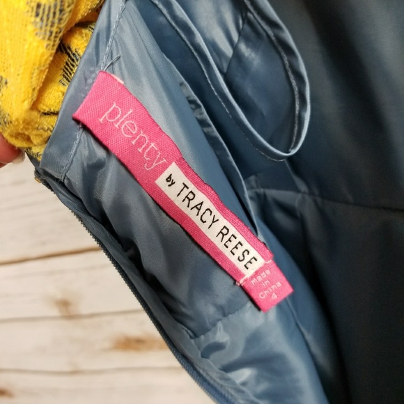 Tracy Reese yellow lace dress - Picture 7 of 7